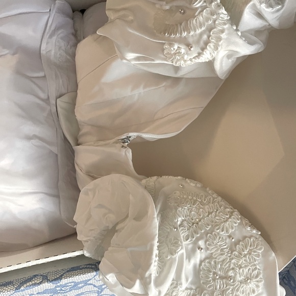 Vintage wedding dress. Size 12 Diamond Jack - Picture 8 of 9